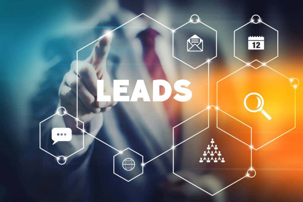 Génération de leads en ligne
